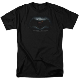 Batman v Superman Logo - Men's Regular Fit T-Shirt Men's Regular Fit T-Shirt Batman   