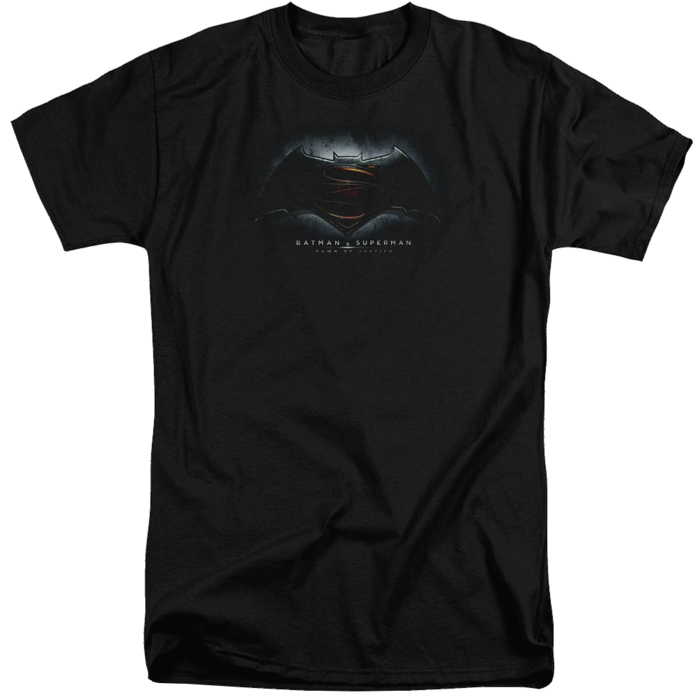Batman v Superman Logo - Men's Tall Fit T-Shirt Men's Tall Fit T-Shirt Batman   