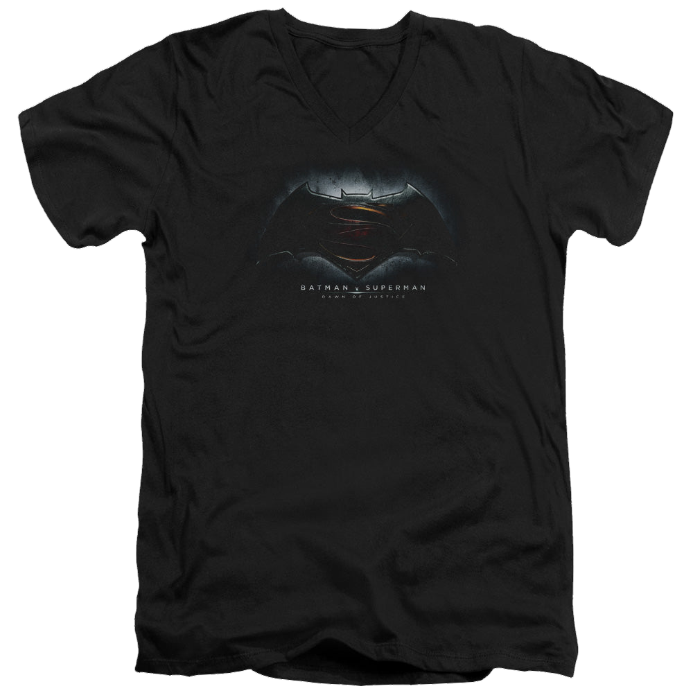 Batman v Superman Logo - Men's V-Neck T-Shirt Men's V-Neck T-Shirt Batman   