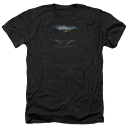 Batman v Superman Logo - Men's Heather T-Shirt Men's Heather T-Shirt Batman   