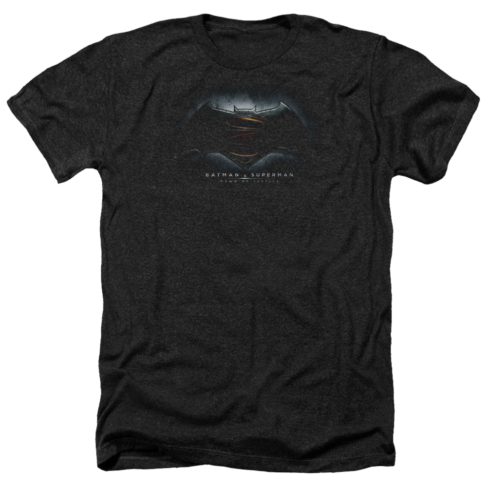 Batman v Superman Logo - Men's Heather T-Shirt Men's Heather T-Shirt Batman   