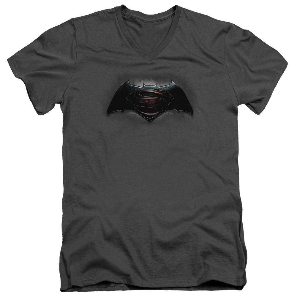 Batman v Superman Logo - Men's V-Neck T-Shirt Men's V-Neck T-Shirt Batman   