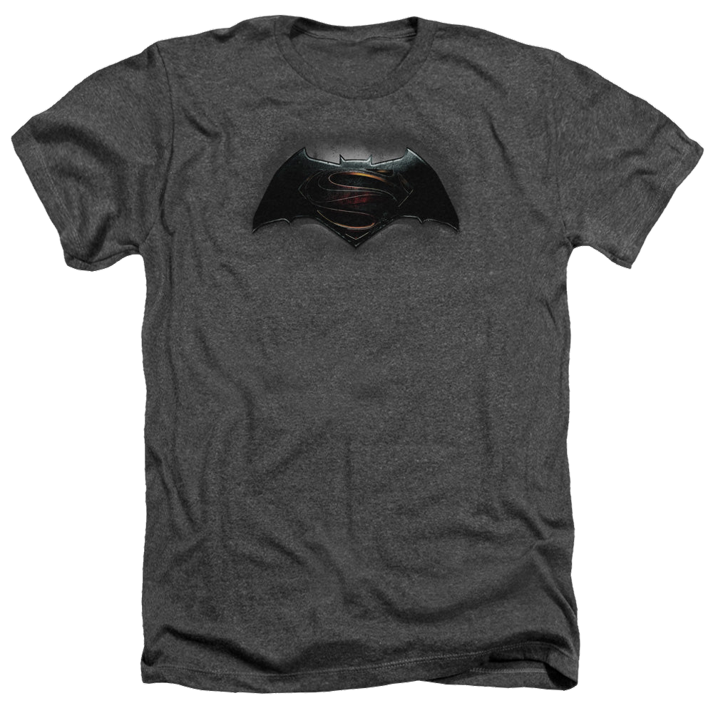 Batman v Superman Logo - Men's Heather T-Shirt Men's Heather T-Shirt Batman   