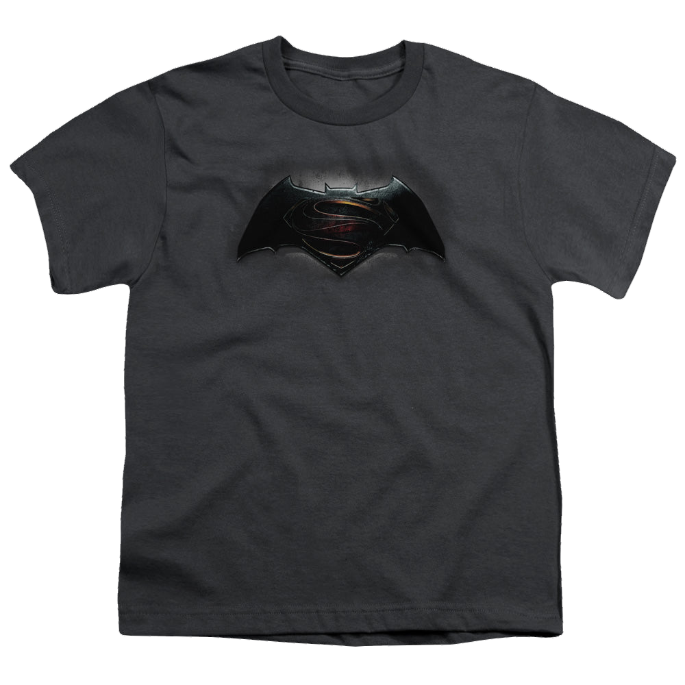 Batman v Superman Logo - Youth T-Shirt Youth T-Shirt (Ages 8-12) Batman   