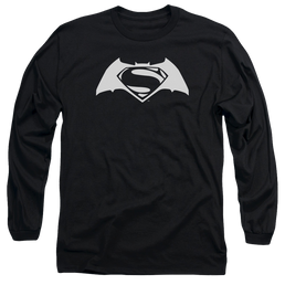 Batman v Superman Simple Logo - Men's Long Sleeve T-Shirt Men's Long Sleeve T-Shirt Batman   