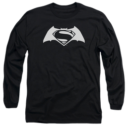 Batman v Superman Simple Logo - Men's Long Sleeve T-Shirt Men's Long Sleeve T-Shirt Batman   
