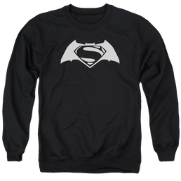 Batman v Superman Simple Logo - Men's Crewneck Sweatshirt Men's Crewneck Sweatshirt Batman   