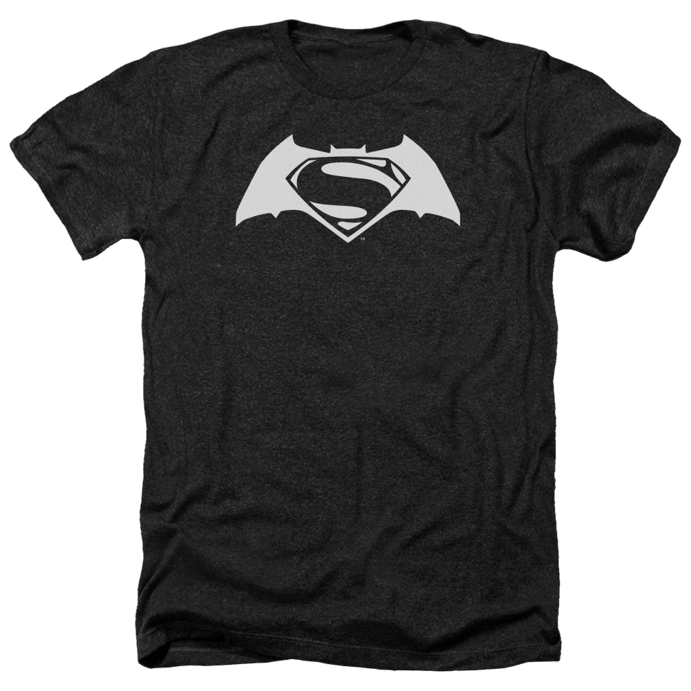 Batman v Superman Simple Logo - Men's Heather T-Shirt Men's Heather T-Shirt Batman   
