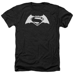 Batman v Superman Simple Logo - Men's Heather T-Shirt Men's Heather T-Shirt Batman   