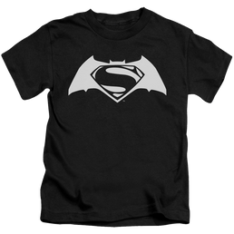 Batman v Superman Simple Logo - Kid's T-Shirt Kid's T-Shirt (Ages 4-7) Batman   