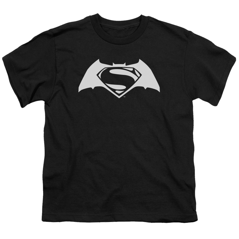 Batman v Superman Simple Logo - Youth T-Shirt Youth T-Shirt (Ages 8-12) Batman   