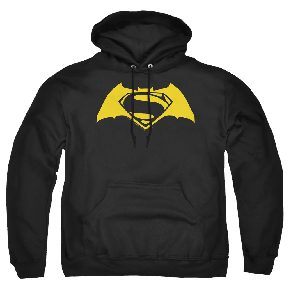 Batman v Superman Simple Logo - Pullover Hoodie Pullover Hoodie Batman   