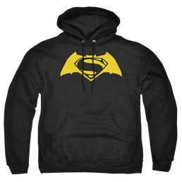 Batman v Superman Simple Logo - Pullover Hoodie Pullover Hoodie Batman   