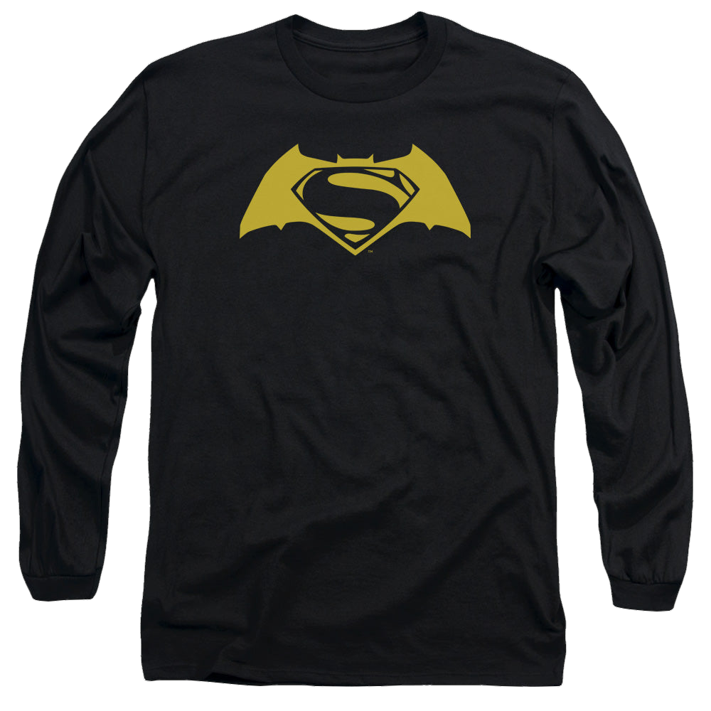 Batman v Superman Simple Logo - Men's Long Sleeve T-Shirt Men's Long Sleeve T-Shirt Batman   