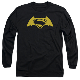 Batman v Superman Simple Logo - Men's Long Sleeve T-Shirt Men's Long Sleeve T-Shirt Batman   