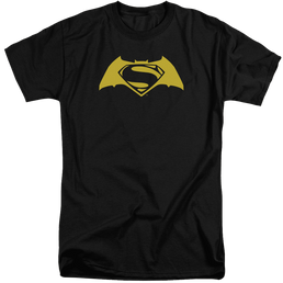 Batman v Superman Simple Logo - Men's Tall Fit T-Shirt Men's Tall Fit T-Shirt Batman   