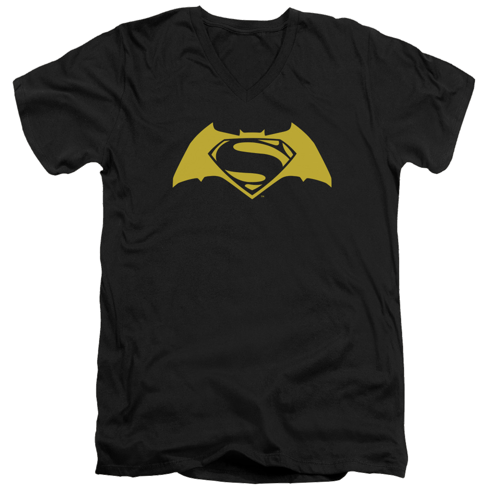 Batman v Superman Simple Logo - Men's V-Neck T-Shirt Men's V-Neck T-Shirt Batman   