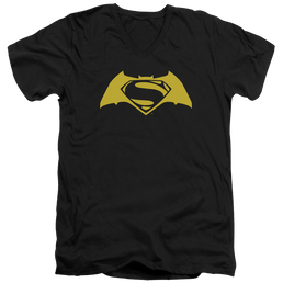 Batman v Superman Simple Logo - Men's V-Neck T-Shirt Men's V-Neck T-Shirt Batman   