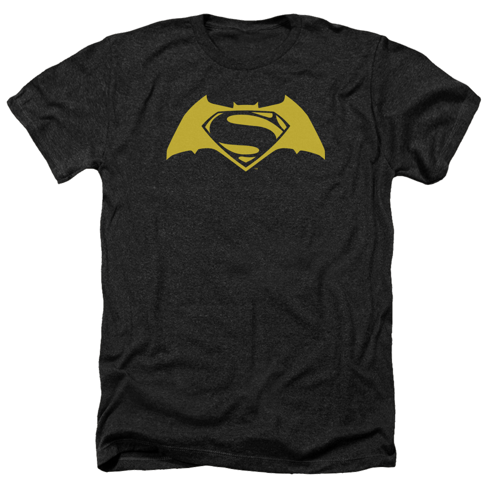 Batman v Superman Simple Logo - Men's Heather T-Shirt Men's Heather T-Shirt Batman   