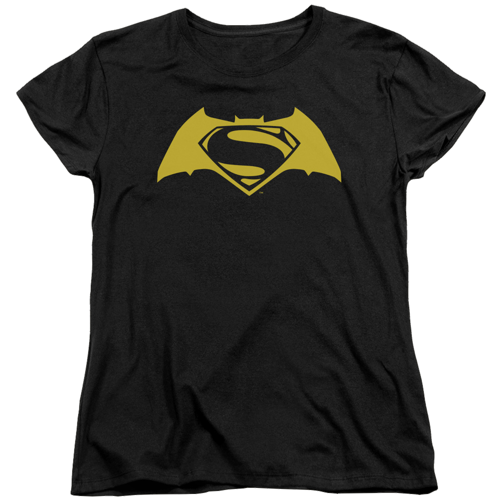 Batman v Superman Simple Logo - Women's T-Shirt Women's T-Shirt Batman   