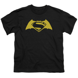 Batman v Superman Simple Logo - Youth T-Shirt Youth T-Shirt (Ages 8-12) Batman   
