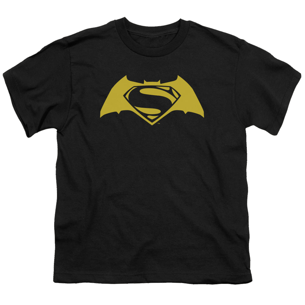 Batman v Superman Simple Logo - Youth T-Shirt Youth T-Shirt (Ages 8-12) Batman   