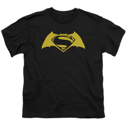 Batman v Superman Simple Logo - Youth T-Shirt Youth T-Shirt (Ages 8-12) Batman   