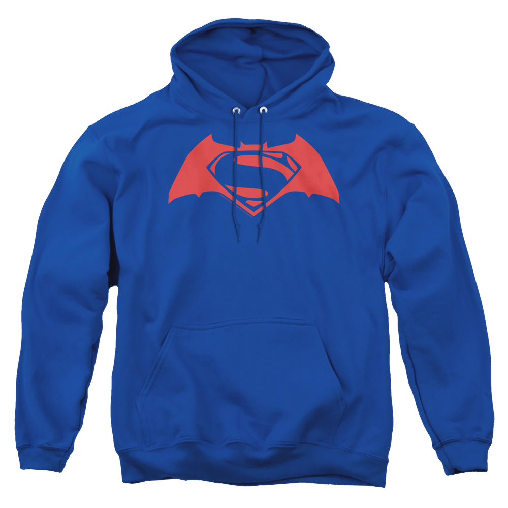 Batman v Superman Simple Logo - Pullover Hoodie Pullover Hoodie Batman   
