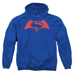 Batman v Superman Simple Logo - Pullover Hoodie Pullover Hoodie Batman   