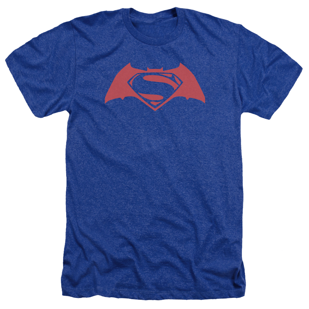 Batman v Superman Simple Logo - Men's Heather T-Shirt Men's Heather T-Shirt Batman   
