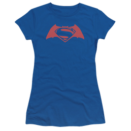 Batman v Superman Simple Logo - Juniors T-Shirt Juniors T-Shirt Batman   