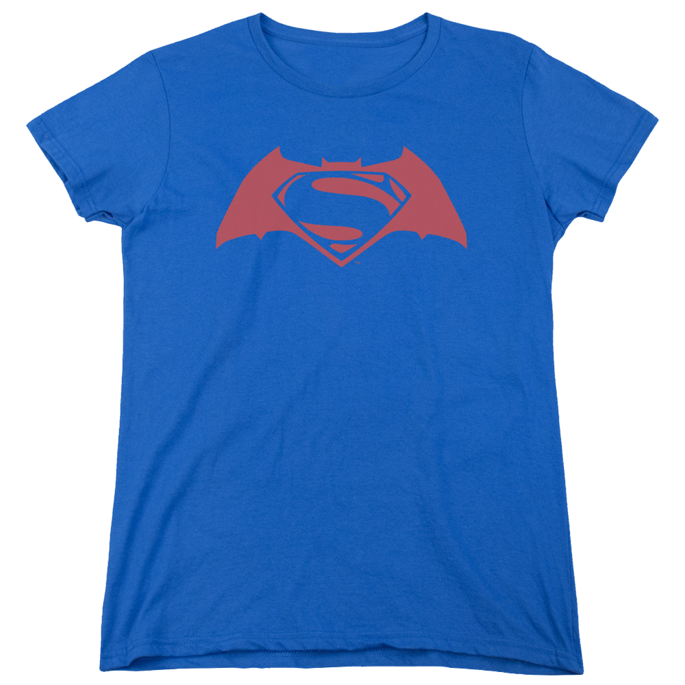 Batman v Superman Simple Logo - Women's T-Shirt Women's T-Shirt Batman   