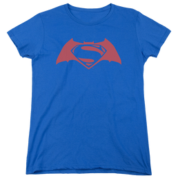 Batman v Superman Simple Logo - Women's T-Shirt Women's T-Shirt Batman   