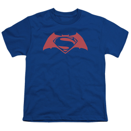 Batman v Superman Simple Logo - Youth T-Shirt Youth T-Shirt (Ages 8-12) Batman   