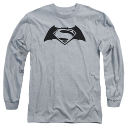 Batman v Superman Simple Logo - Men's Long Sleeve T-Shirt Men's Long Sleeve T-Shirt Batman   