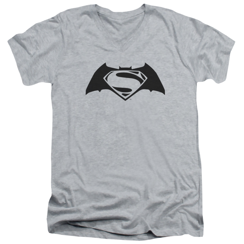 Batman v Superman Simple Logo - Men's V-Neck T-Shirt Men's V-Neck T-Shirt Batman   