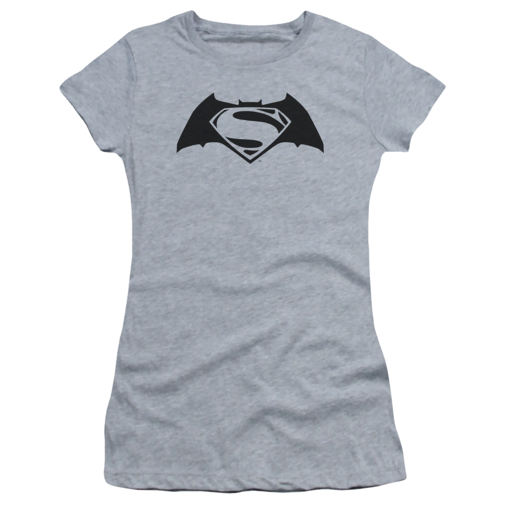 Batman v Superman Simple Logo - Juniors T-Shirt Juniors T-Shirt Batman   