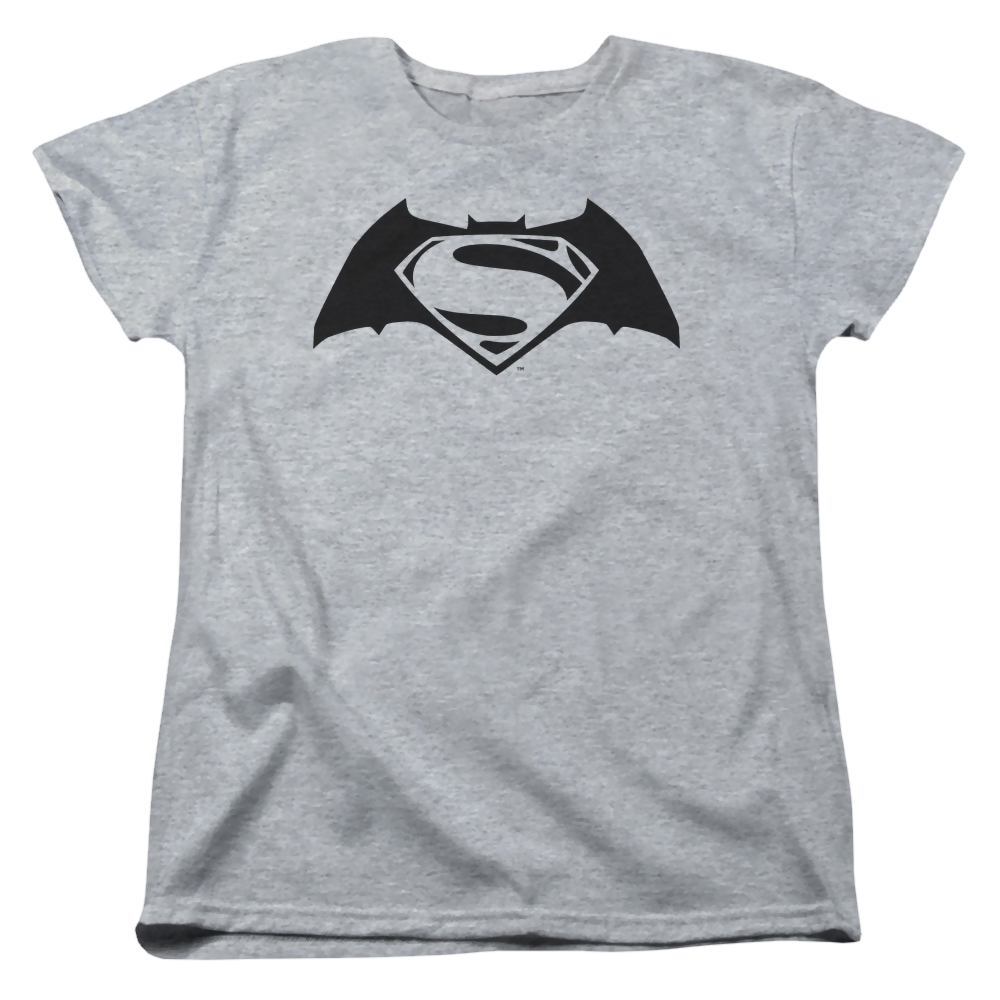 Batman v Superman Simple Logo - Women's T-Shirt Women's T-Shirt Batman   
