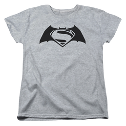 Batman v Superman Simple Logo - Women's T-Shirt Women's T-Shirt Batman   