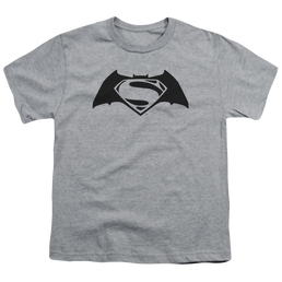 Batman v Superman Simple Logo - Youth T-Shirt Youth T-Shirt (Ages 8-12) Batman   