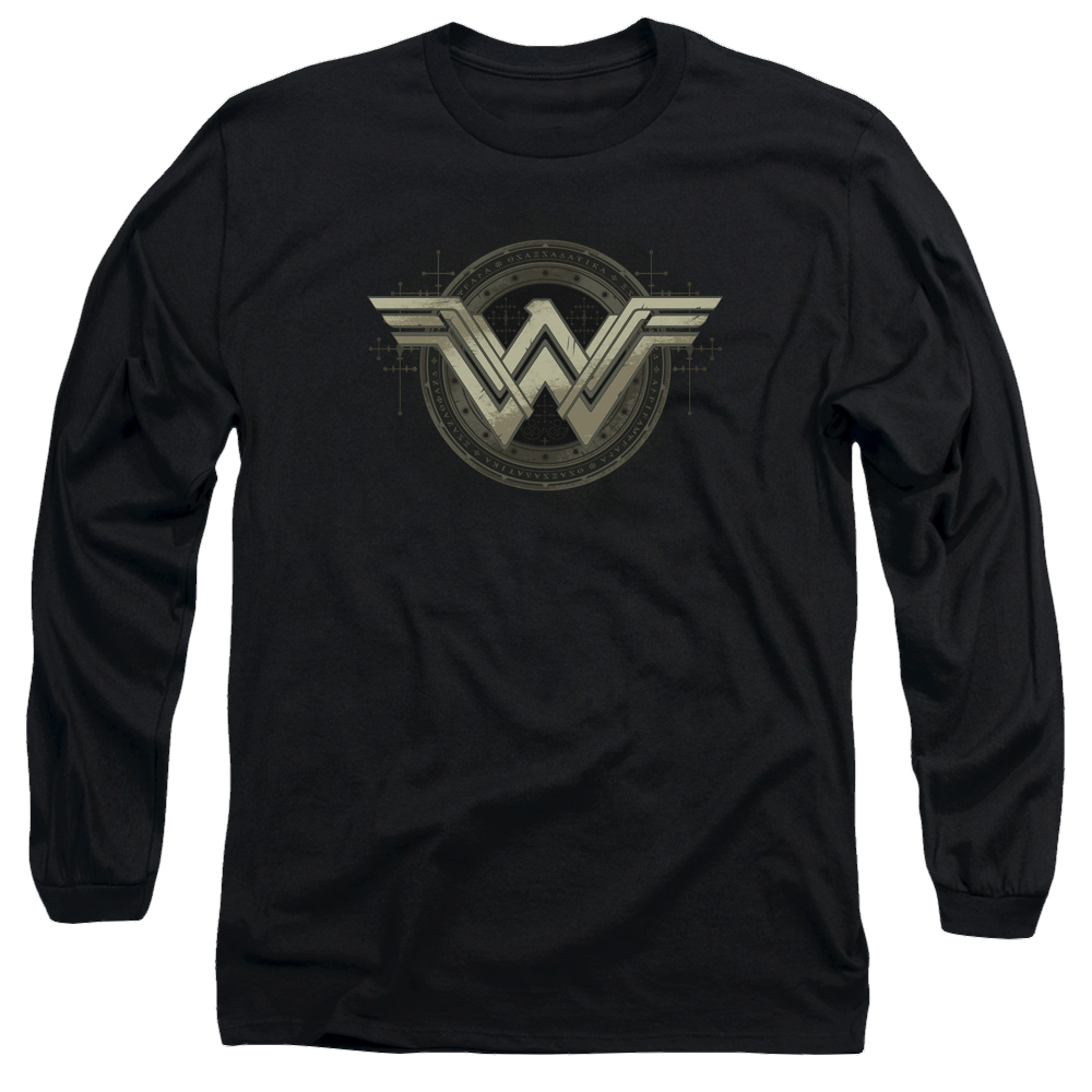 Batman v Superman Ancient Emblems - Men's Long Sleeve T-Shirt Men's Long Sleeve T-Shirt Batman   