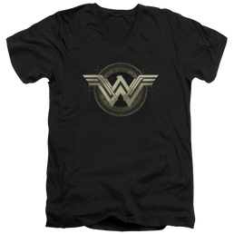 Batman v Superman Ancient Emblems - Men's V-Neck T-Shirt Men's V-Neck T-Shirt Batman   