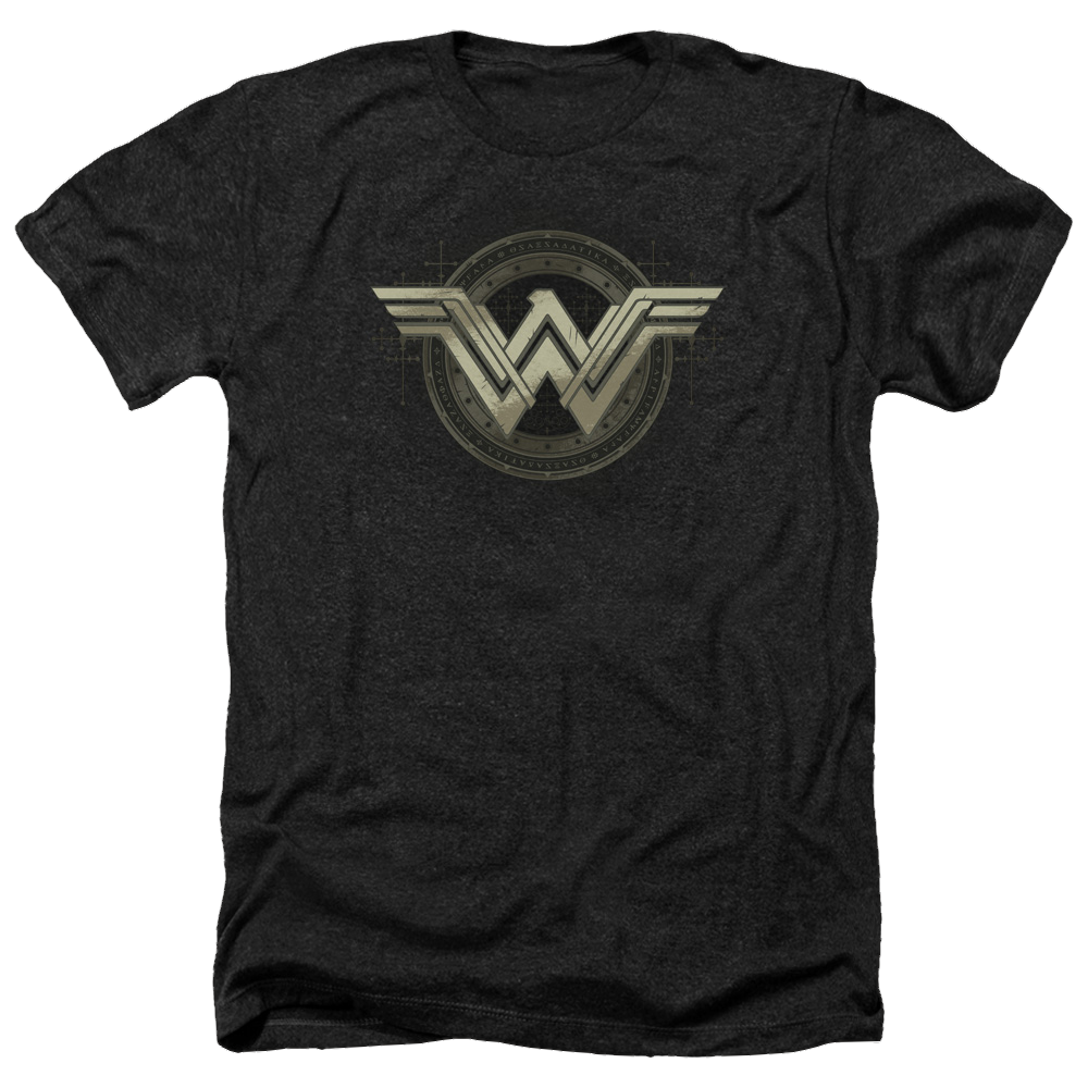 Batman v Superman Ancient Emblems - Men's Heather T-Shirt Men's Heather T-Shirt Batman   