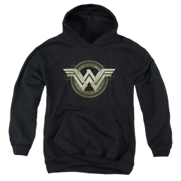 Batman v Superman Ancient Emblems - Youth Hoodie Youth Hoodie (Ages 8-12) Batman   