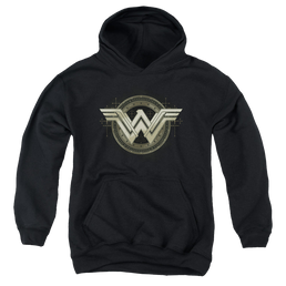 Batman v Superman Ancient Emblems - Youth Hoodie Youth Hoodie (Ages 8-12) Batman   
