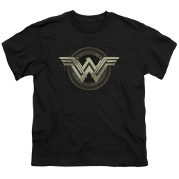 Batman v Superman Ancient Emblems - Youth T-Shirt Youth T-Shirt (Ages 8-12) Batman   