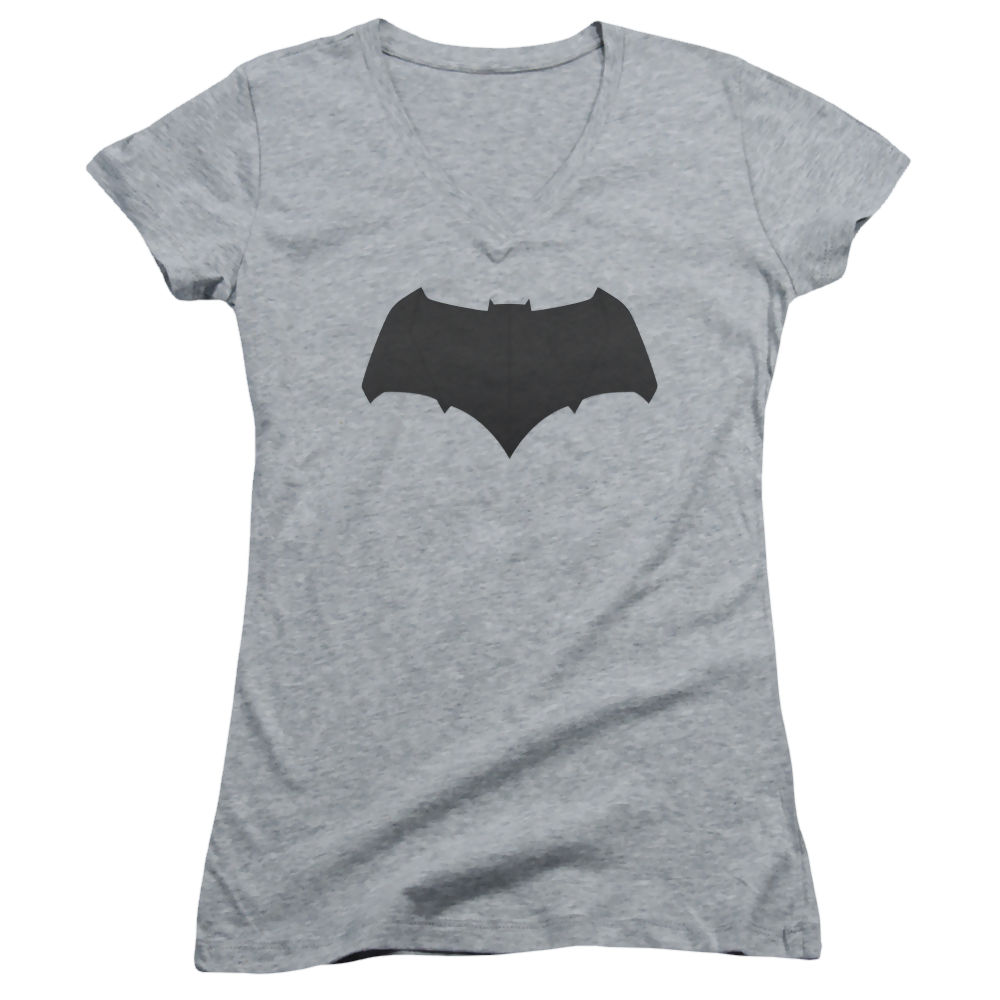 Batman v Superman Batman Logo - Juniors V-Neck T-Shirt Juniors V-Neck T-Shirt Batman   