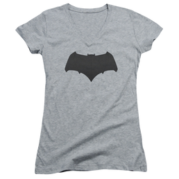 Batman v Superman Batman Logo - Juniors V-Neck T-Shirt Juniors V-Neck T-Shirt Batman   