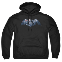 Batman v Superman Plated Bat Logo - Pullover Hoodie Pullover Hoodie Batman   