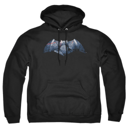 Batman v Superman Plated Bat Logo - Pullover Hoodie Pullover Hoodie Batman   